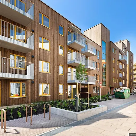 New Modern 2 Room Apartment With 2 Beds & Free Parking Lorenskog Exterior photo