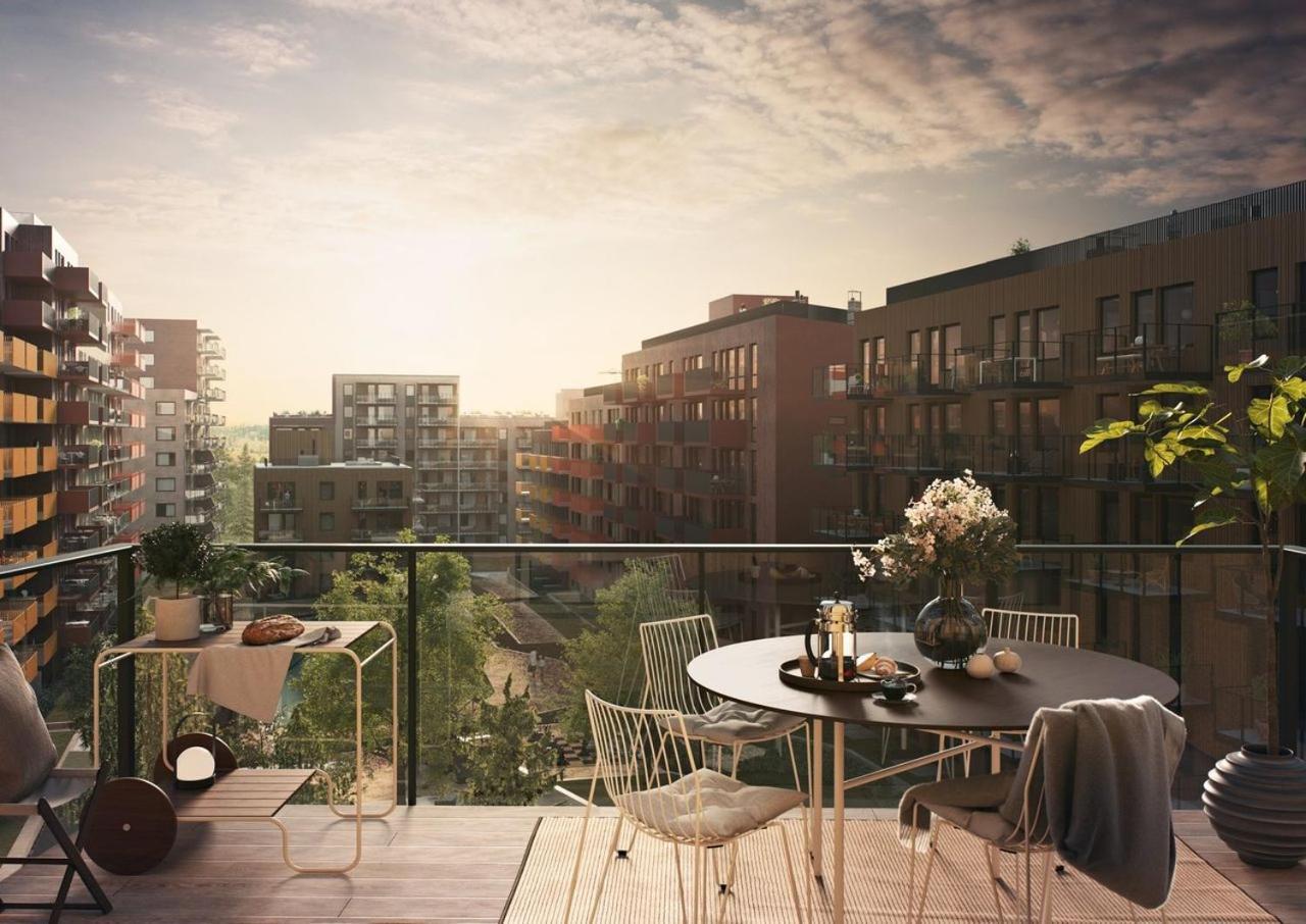 New Modern 2 With 2 Beds & Free Parking * Lorenskog