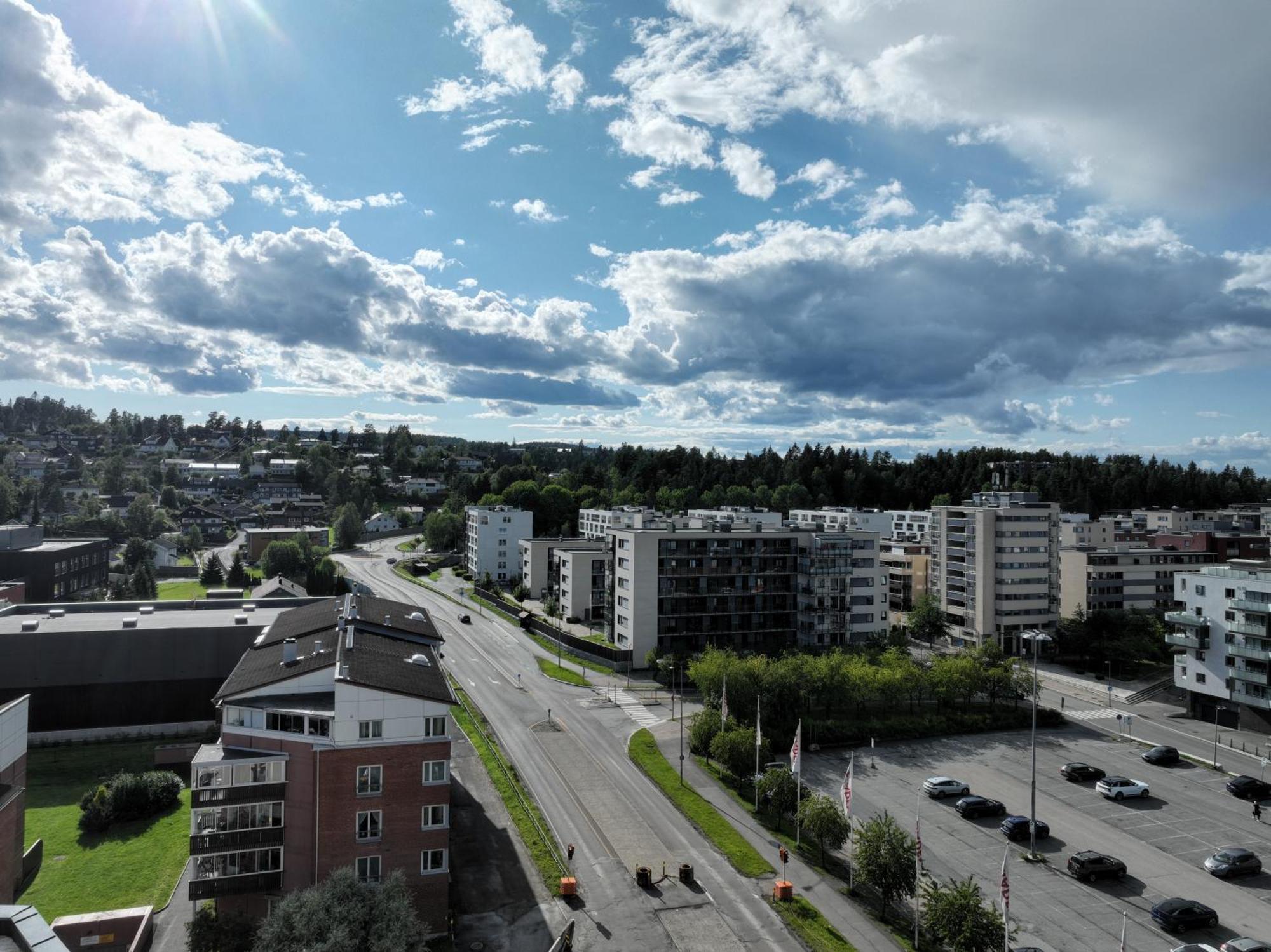 Apartment New Modern 2 With 2 Beds & Free Parking Lorenskog